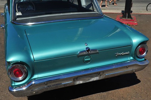 1960 Ford Frontenac rear | Chrome trunk handle and Frontenac… | Flickr