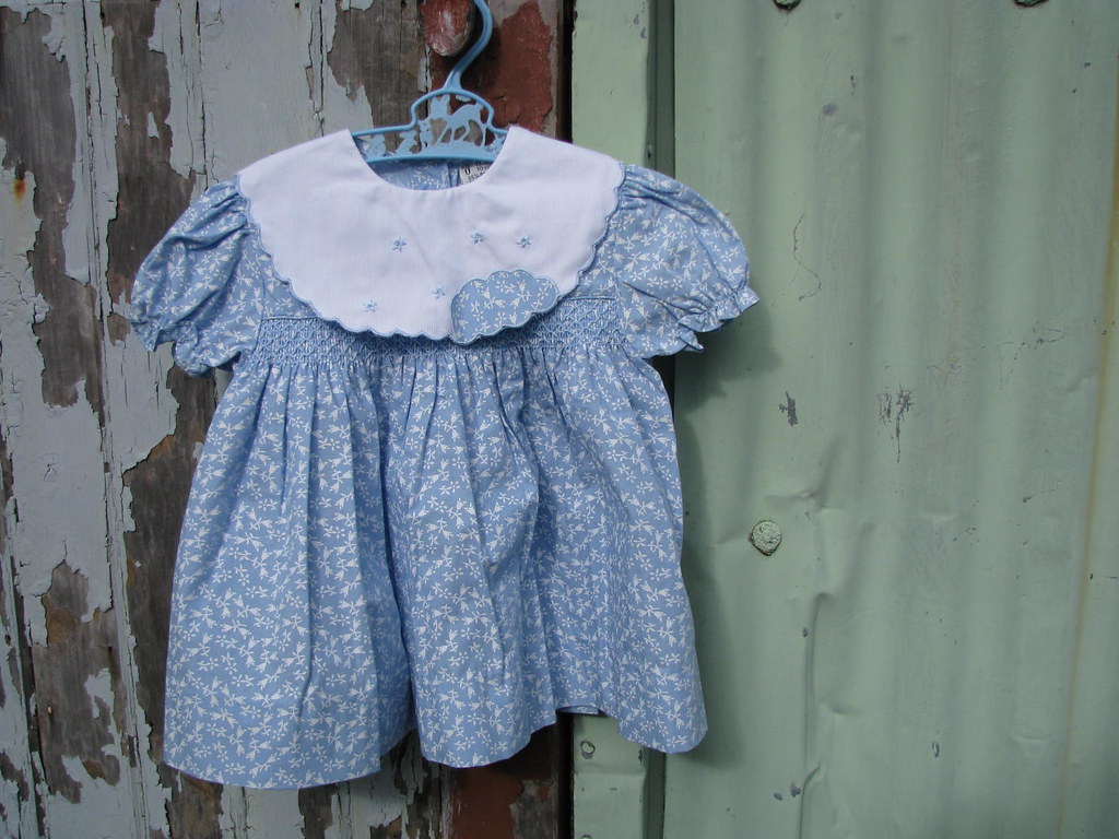 Blue summer dress with collar | Jannelle | Flickr