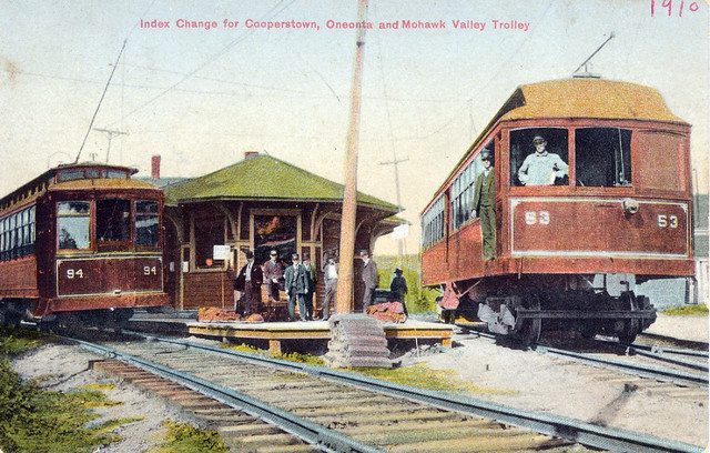 Index change for Cooperstown, Oneonta & Mohawk Valley Trolley