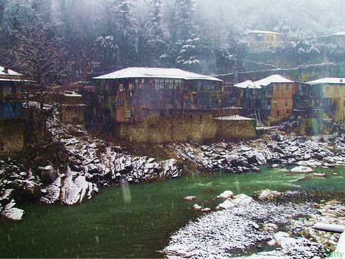 Kutaisi by Natty Green (Mamardashvili), snow view stones snowing oldcity 2011 kutaisi imereti
