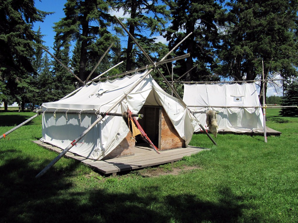 Metis Tents, Metis Crossing, Smoky Lake, Alberta, Canada | Flickr