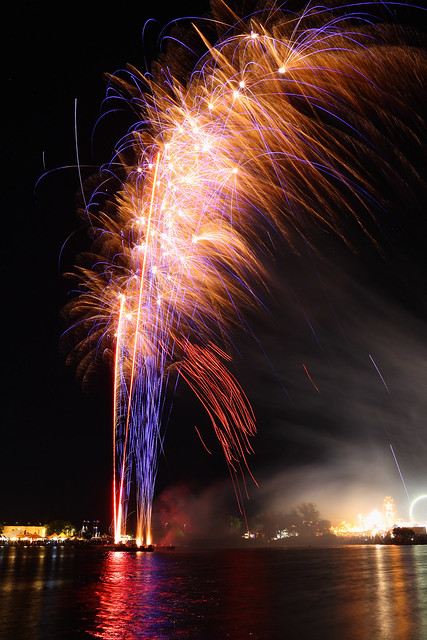 Fireworks at the Marin County Fair