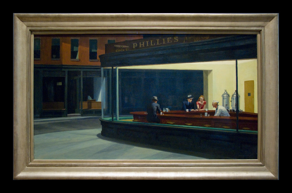Nighthawks by Edward Hopper | Edward Hopper's painting is liâ€¦ | Flickr