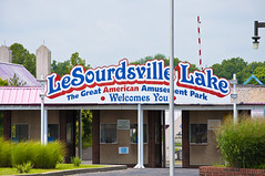 Lesourdsville Lake Park Americana Front entrance closer view