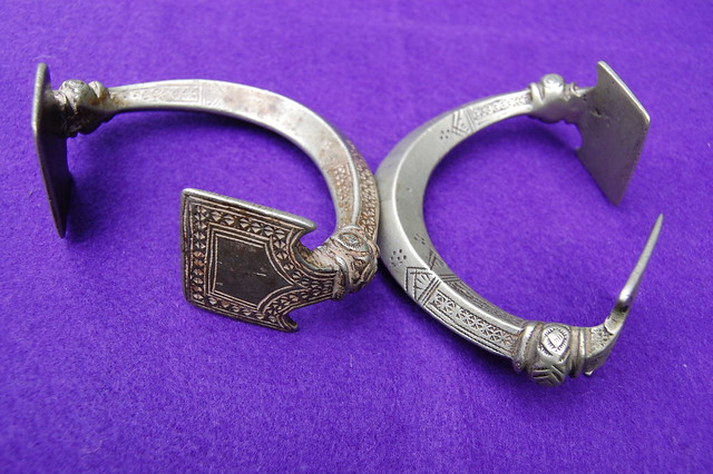 18c Sindh tribal arm bracelets, Indian