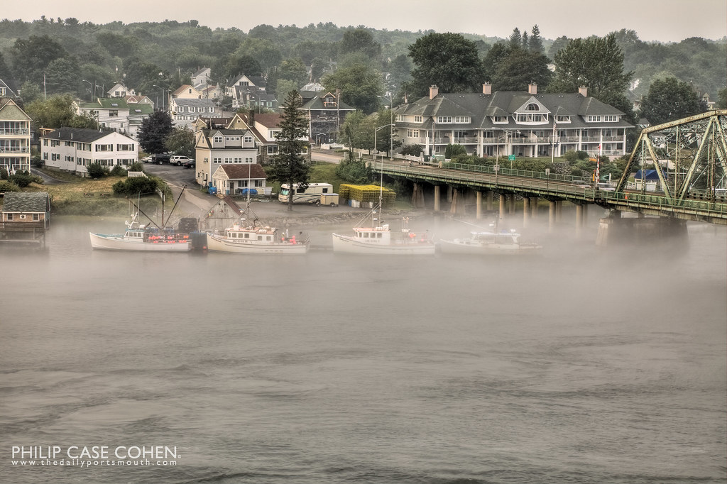 Docked in The Fog by Philip Case Cohen