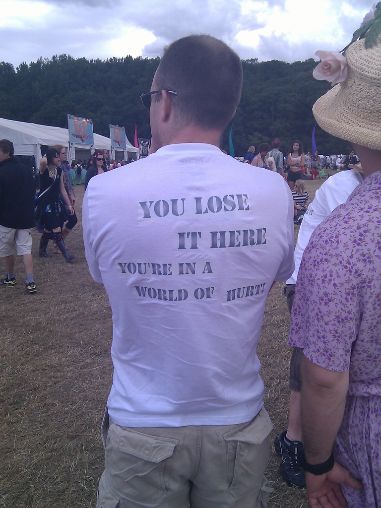 Arnie quote t-shirts 1 of 2 | There were loads of these guys… | Flickr