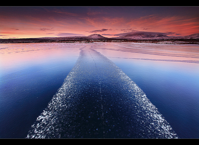Ice Track - Þingvellir, Iceland