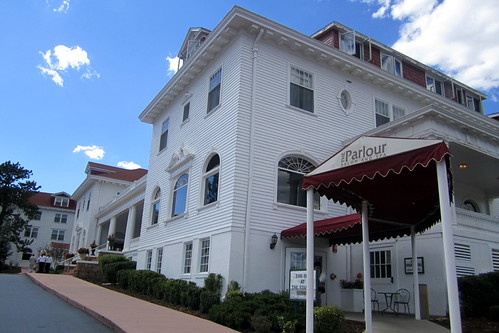 Colorado - Estes Park: The Stanley Hotel - Manor House by wallyg, The Manor House, a 1/3 scale replica of the miniature replica of the Stanley main hotel building, wa