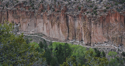 newmexico landscape scenery pueblo canyon nativeamerican bandeliernationalmonument