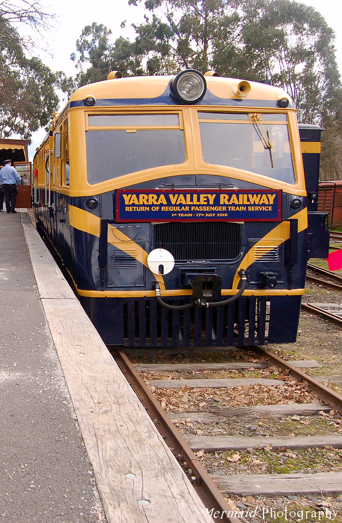 Yarra Valley Railway | "...ON December 9, 1980, regular rail… | Flickr