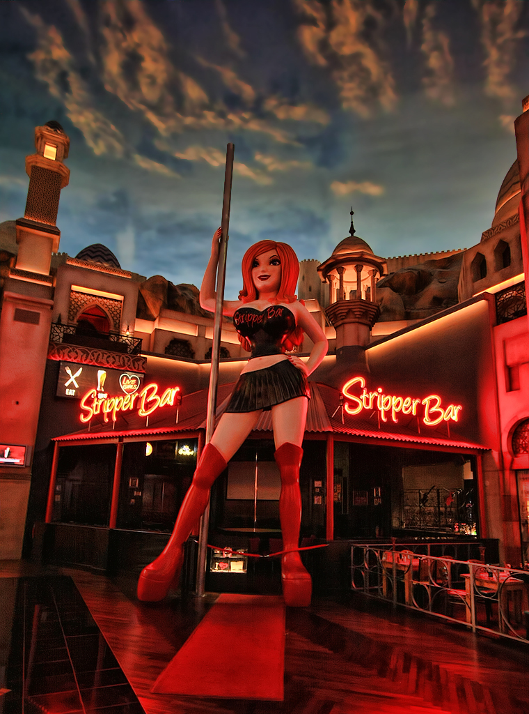The Stripper Bar at the Miracle Mile | The Stripper Bar at t… | Flickr