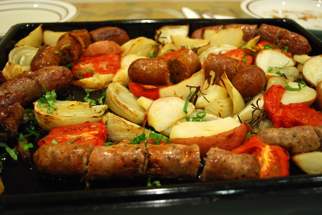 Rosemary Cheese Crusted Potatoes