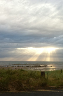 sunset in troon