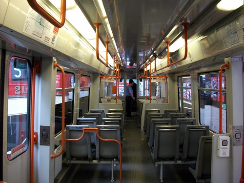 Manchester Metrolink 1000 T68 Prototype interior | Chris Bell | Flickr
