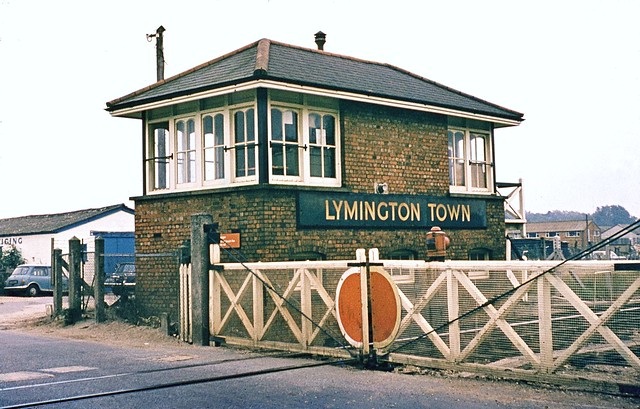 Lymington Town signal box