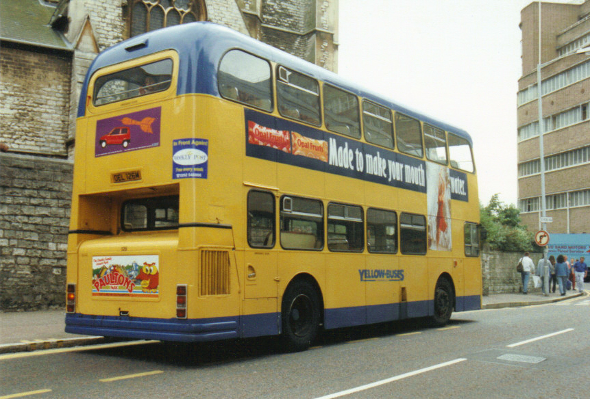 126, OEL 126M, Daimler Fleetline (rear t.1993)