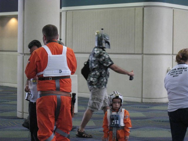 Rebel Pilots father and son, holiday Boba Fett 1