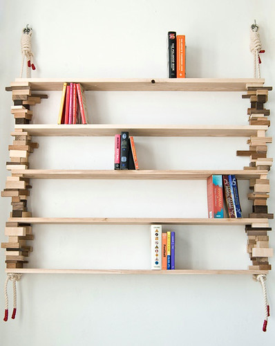 Cool Wooden Shelves by Amy Hunt | by Design Inspiration Gallery