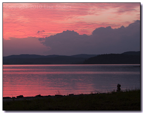 pink sunset canada clouds quebec lisas davidson 358 rivergod 50d copyright2010lisastokes