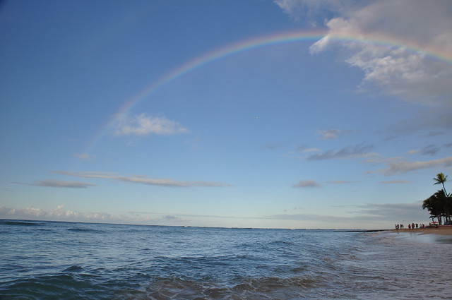 Waikiki rainbow