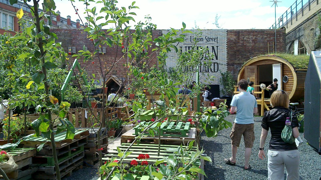 More Urban Orchard Lots Of Plants And Little Apple Trees I Flickr