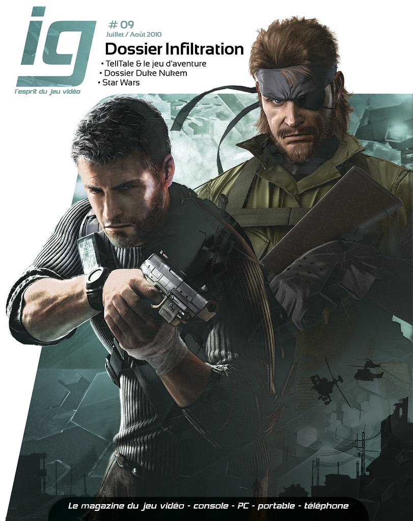 Magazine 9. Splinter Cell Metal Gear. Биг босс против Сэма Фишера.