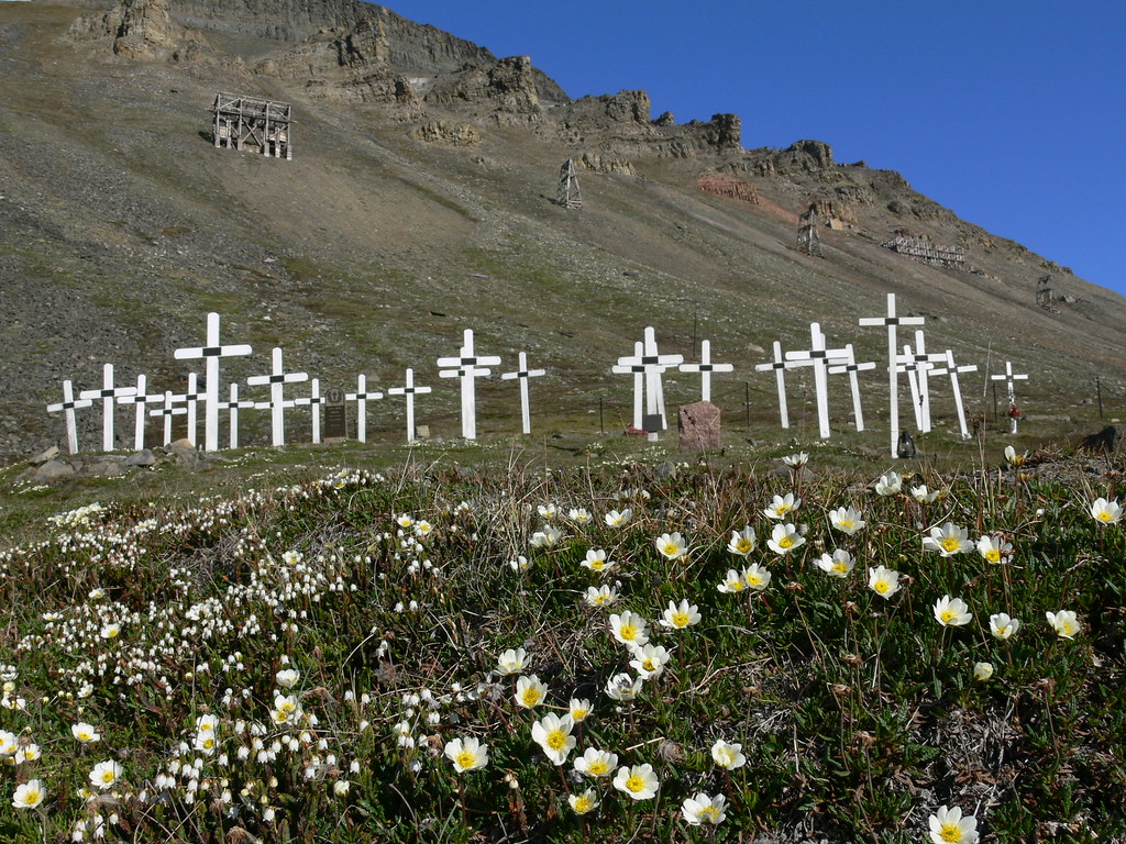 Longyearbyen cemetery Svalbard | This cemetery is apparently… | Flickr