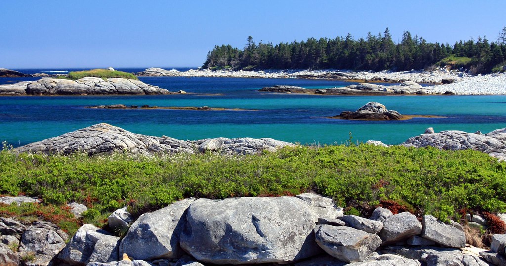 a coastal part of Kejimkujik National Park, Nova Scotia