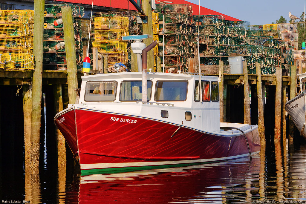 Maine Lobster Boat, Acadia | This is another Maine Lobster B… | Flickr