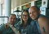 Michael, Jacqui and Gary in Cape Town 1990s by Tips For Travellers