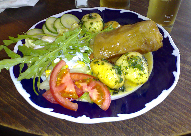 Kohlroulade / stuffed cabbage