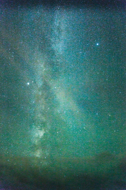Milky Way over the Gower #2