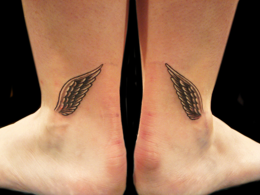 Mercury ankle wings tattoo | Miguel Angel Custom Tattoo Arti… | Flickr