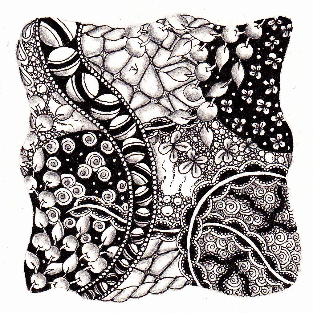 Zentangle | tekening met Sakura Micron Pen 01 | Jella | Flickr
