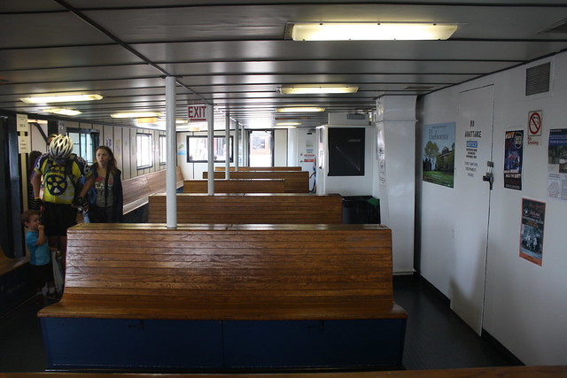 Aboard The Governors Island Ferry