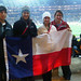 Highland Park Girls with Texas flag