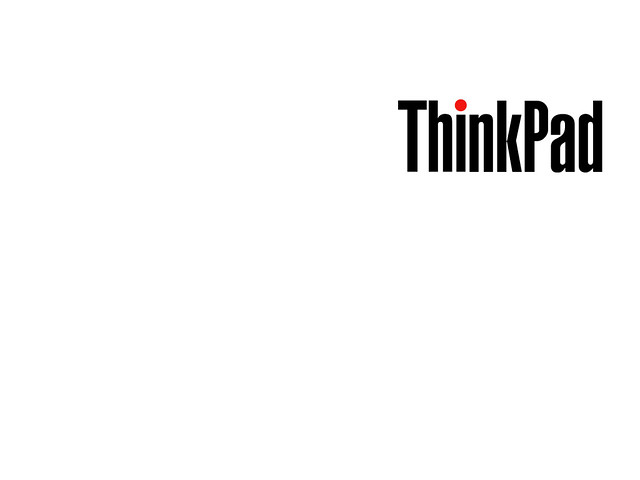 ThinkPad Wallpaper White 1024x768