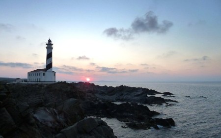 Faro Favaritx Lighthouse Sunset