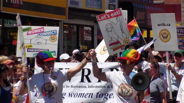 Dyke March at Toronto Gay Pride Week 2010 (Saturday 3rd, 2010)