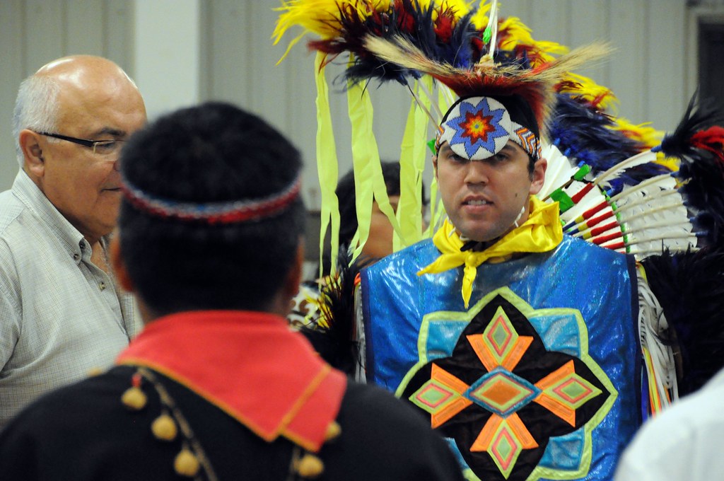 Indigenous Ecuadorean Delegation meeting with United Houma Nation