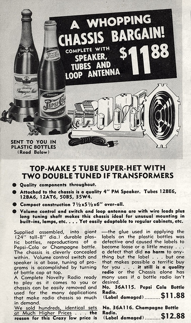 Bottle Radios, 1951