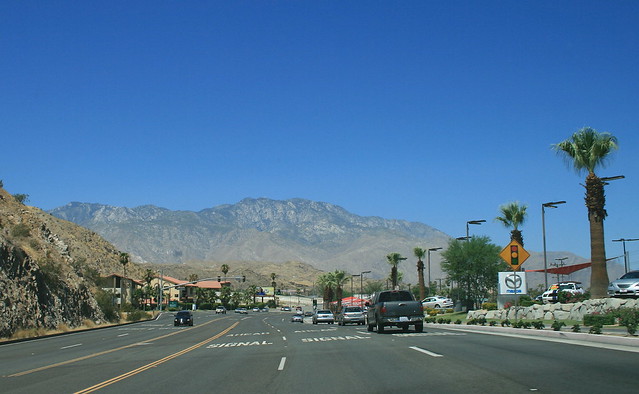 Peaks over Palm Springs