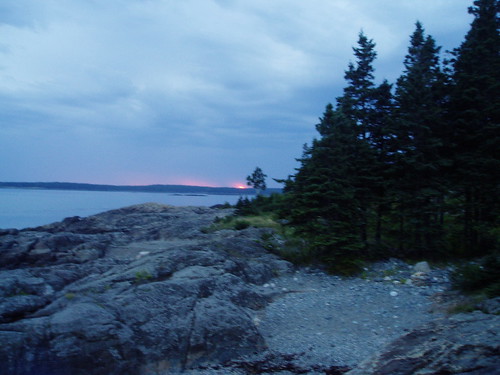 sunset by Michael David Myers, sunset maine