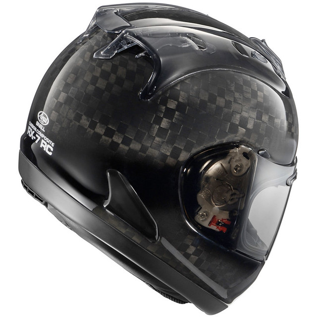 Arai RX-7X Racing Spoiler Glass Black 105124 Customized Helmet Optional Parts