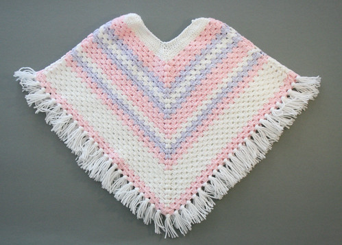 IMG_2243 | Girl's Poncho Made by Cathie O'Neill | FreckledPast | Flickr