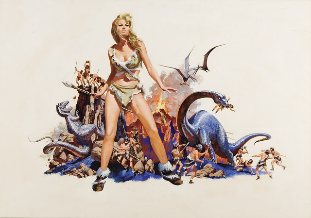One Million Years B.C. (1966 / 20th Century-Fox/Hammer) original artwork