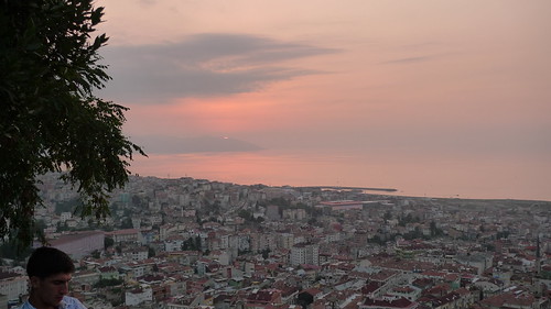 Sunset from Boztepe in Trabzon by bullets95, sunset turkey trabzon
