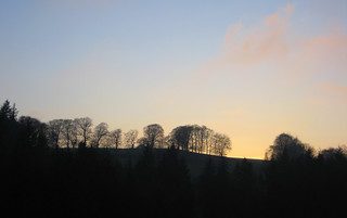 Sunset at New Lanark