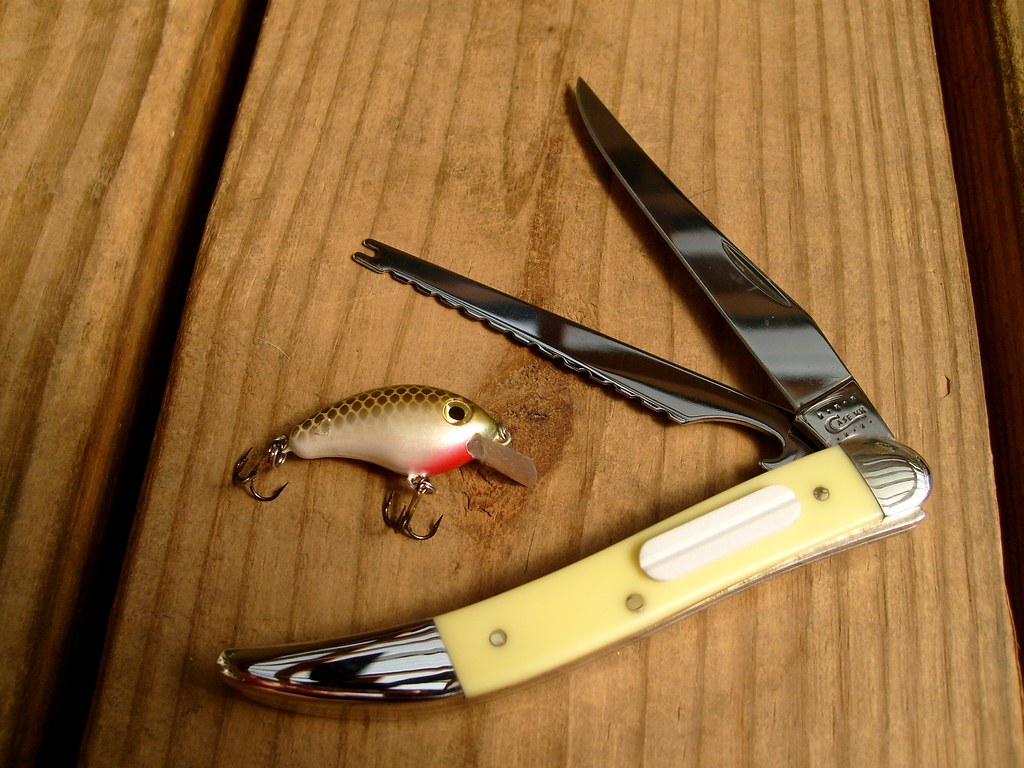 Case Fishing Knife  I bought this for my father. Made in th